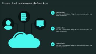 Private Cloud Management Platform Icon
