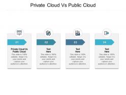 Private cloud vs public cloud ppt powerpoint presentation layouts show cpb