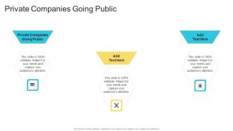 Private Companies Going Public In Powerpoint And Google Slides Cpb