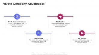 Private Company Advantages In Powerpoint And Google Slides Cpb