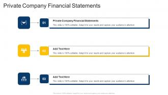 Private Company Financial Statements In Powerpoint And Google Slides Cpb