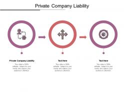 Private company liability ppt powerpoint presentation ideas example file cpb