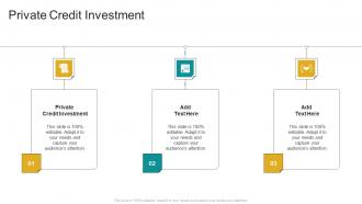 Private Credit Investment In Powerpoint And Google Slides Cpb