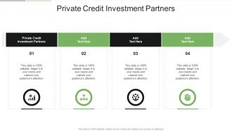 Private Credit Investment Partners In Powerpoint And Google Slides Cpb