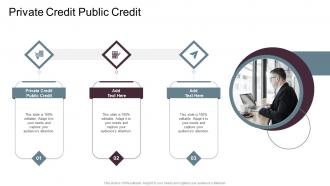 Private Credit Public Credit In Powerpoint And Google Slides Cpb