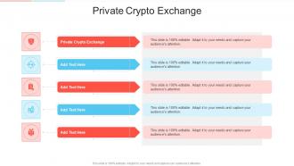 Private Crypto Exchange In Powerpoint And Google Slides Cpb