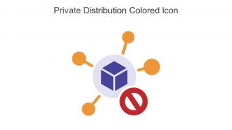 Private Distribution Colored Icon In Powerpoint Pptx Png And Editable Eps Format