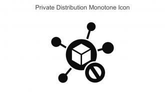 Private Distribution Monotone Icon In Powerpoint Pptx Png And Editable Eps Format