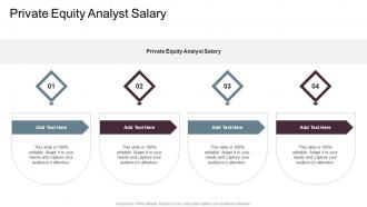 Private Equity Analyst Salary In Powerpoint And Google Slides Cpb
