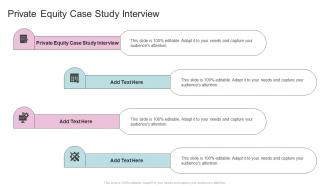 Private Equity Case Study Interview In Powerpoint And Google Slides Cpb