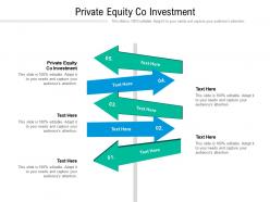 Private equity co investment ppt powerpoint presentation file background cpb