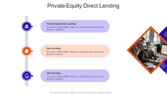 Private Equity Direct Lending In Powerpoint And Google Slides Cpb