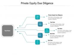 Private equity due diligence ppt powerpoint presentation ideas outfit cpb