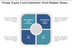 Private equity fund investment work related stress claims cpb