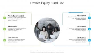 Private Equity Fund List In Powerpoint And Google Slides Cpb