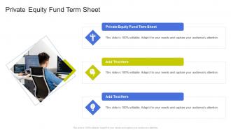 Private Equity Fund Term Sheet In Powerpoint And Google Slides Cpb