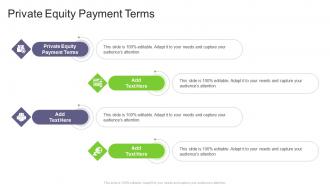 Private Equity Payment Terms In Powerpoint And Google Slides Cpb