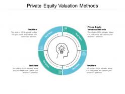 Private equity valuation methods ppt powerpoint presentation pictures show cpb