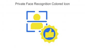 Private Face Recognition Colored Icon In Powerpoint Pptx Png And Editable Eps Format