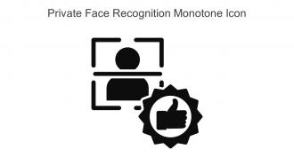 Private Face Recognition Monotone Icon In Powerpoint Pptx Png And Editable Eps Format