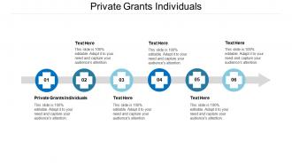 Private grants individuals ppt powerpoint presentation slides icons cpb