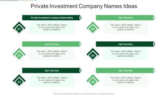 Private Investment Company Names Ideas In Powerpoint And Google Slides Cpb
