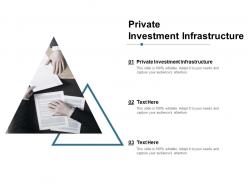 Private investment infrastructure ppt powerpoint presentation slides files cpb