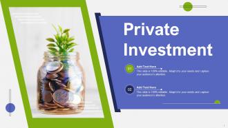 Private Investment Ppt Powerpoint Presentation Diagram Ppt