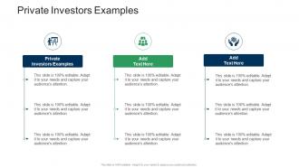 Private Investors Examples In Powerpoint And Google Slides Cpb