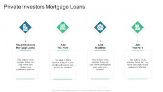 Private Investors Mortgage Loans In Powerpoint And Google Slides Cpb