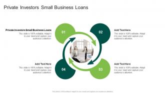 Private Investors Small Business Loans In Powerpoint And Google Slides Cpb