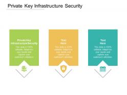 Private key infrastructure security ppt powerpoint presentation portfolio example cpb