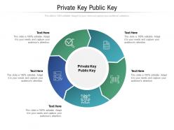 Private key public key ppt powerpoint presentation outline example cpb