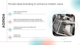 Private Label Branding To Enhance Market Value Branding CD V Slides Appealing