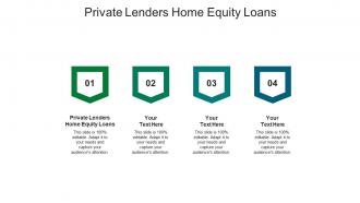 Private lenders home equity loans ppt powerpoint presentation slides master slide cpb