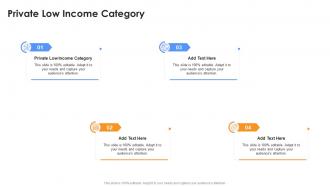 Private Low Income Category In Powerpoint And Google Slides Cpb