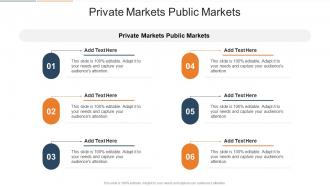 Private Markets Public Markets In Powerpoint And Google Slides Cpb