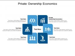 Private ownership economics ppt powerpoint presentation slides model cpb