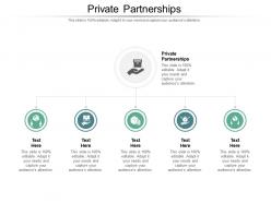 Private partnerships ppt powerpoint presentation model show cpb