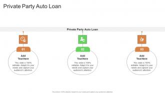 Private Party Auto Loan In Powerpoint And Google Slides Cpb