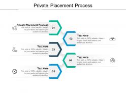 Private placement process ppt powerpoint presentation professional cpb