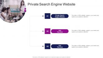 Private Search Engine Website In Powerpoint And Google Slides Cpb