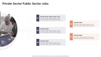 Private Sector Public Sector Jobs In Powerpoint And Google Slides Cpb