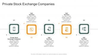 Private Stock Exchange Companies In Powerpoint And Google Slides Cpb