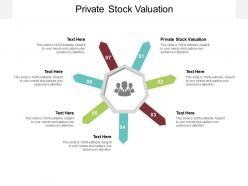 Private stock valuation ppt powerpoint presentation show samples cpb