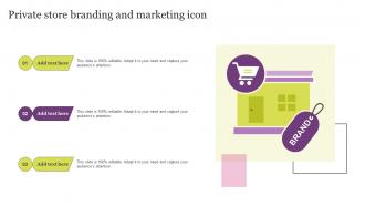 Private Store Branding And Marketing Icon