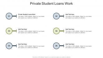 Private Student Loans Work In Powerpoint And Google Slides Cpb