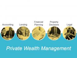 Private wealth management powerpoint slide influencers