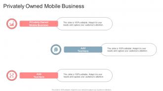 Privately Owned Mobile Business In Powerpoint And Google Slides Cpb