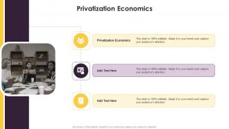 Privatization Economics In Powerpoint And Google Slides Cpb